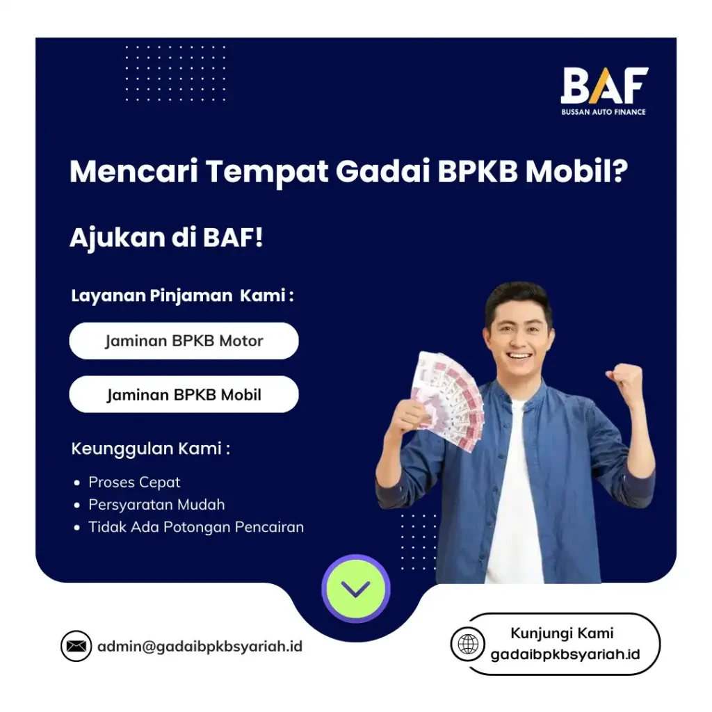Tempat Gadai BPKB Mobil